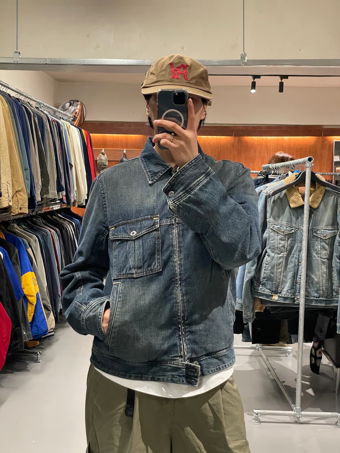 90’s GAP 데님 점퍼 자켓 상품이미지1