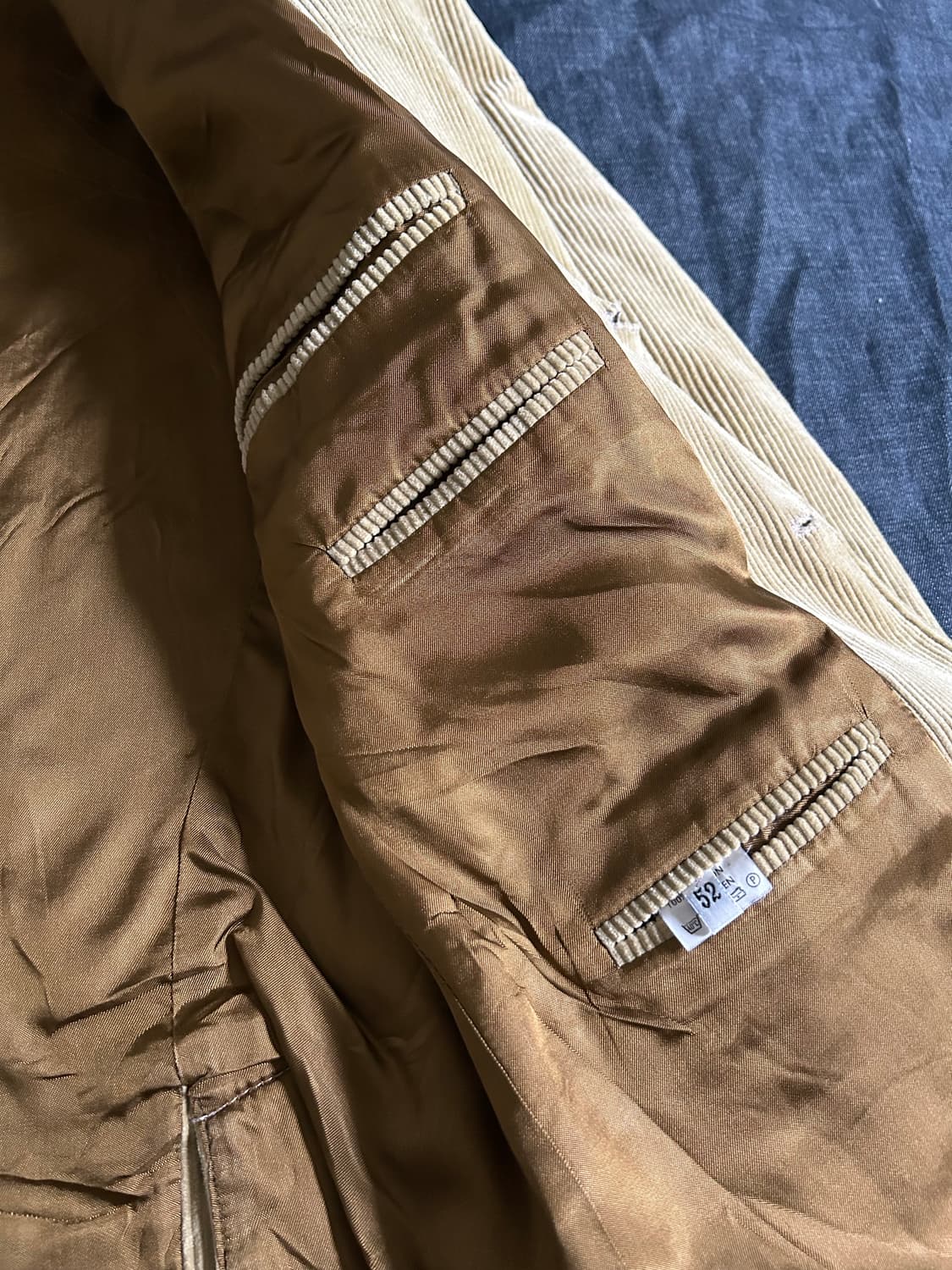 유로피안 빈티지 코듀로이 블레이저 상품이미지6