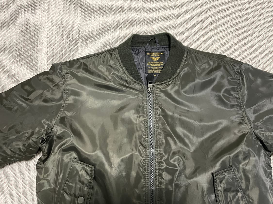 빈티지 밀리터리 플라이트 ma1 봄버 자켓  J03281 상품이미지6