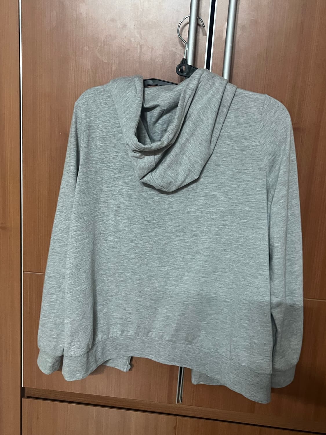 빈티지 후드 집업 그레이 상품이미지2