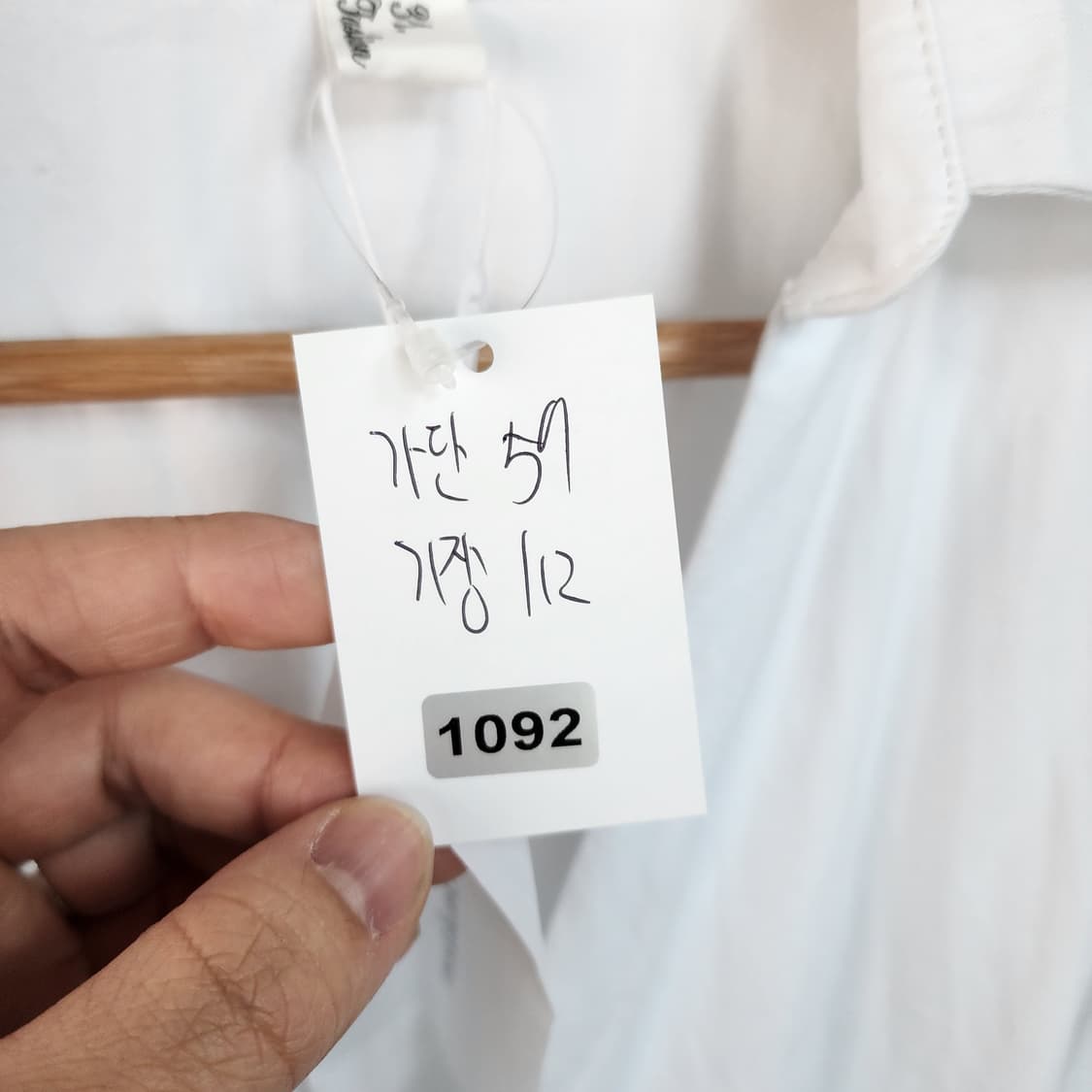 31. 패션 랩 스타일 화이트 셔츠 원피스 상품이미지7