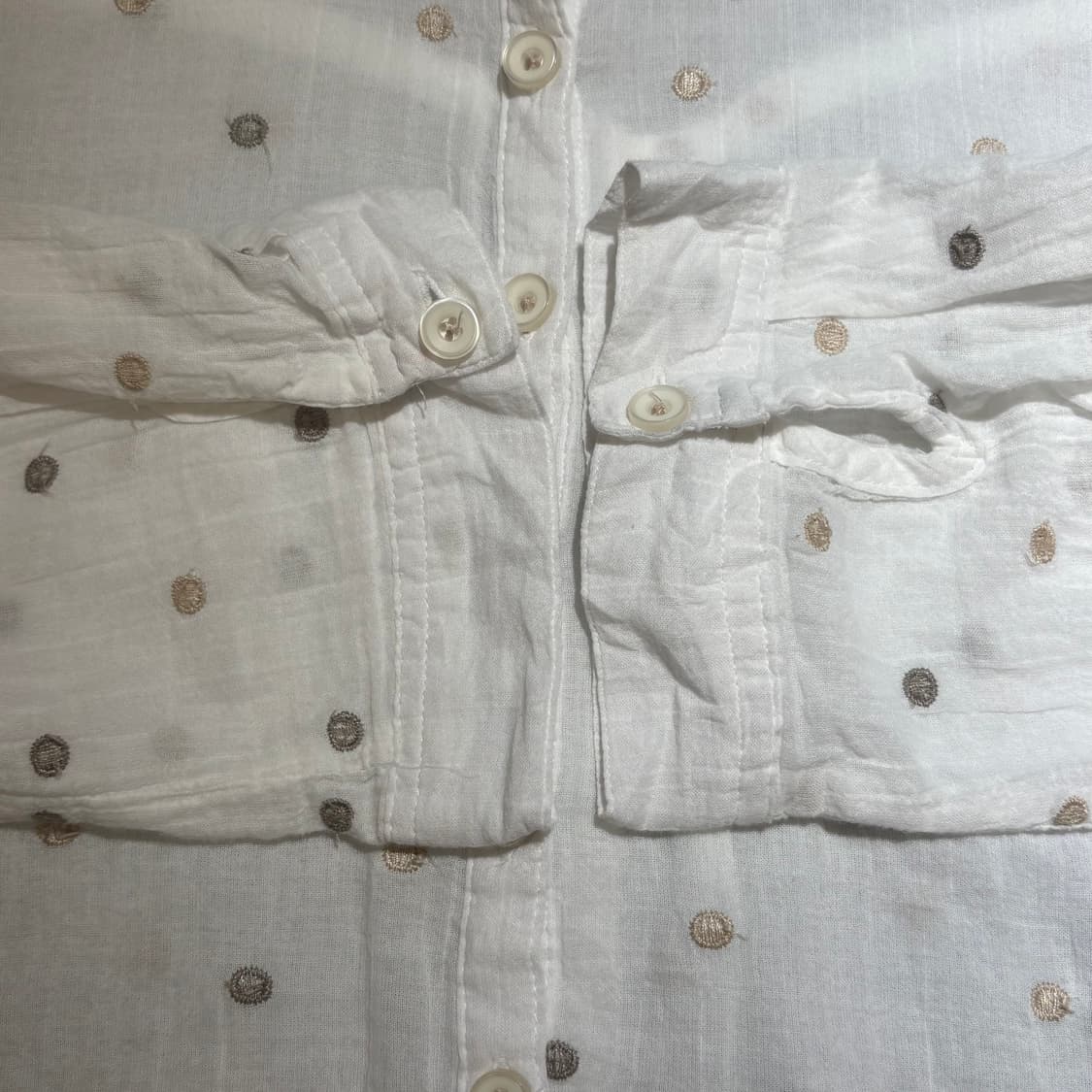 Glitgern 도트 블라우스 상품이미지3