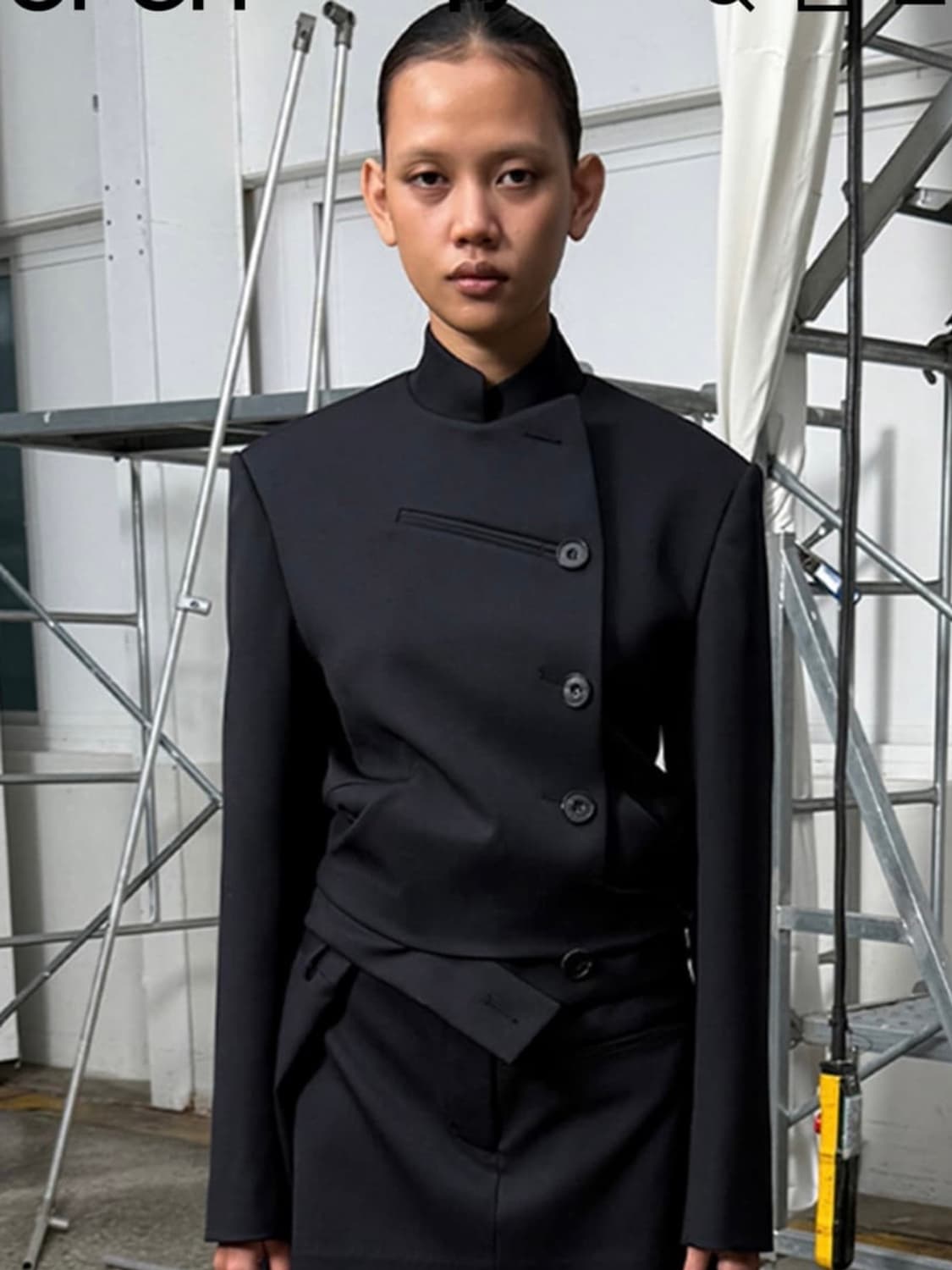 OPEN YY BLAZER BLACK 상품이미지2