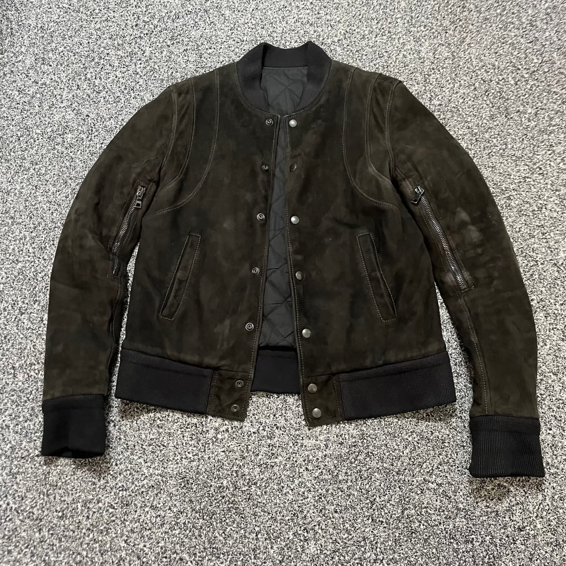 00s vintage BALMAIN 스웨이드 자켓  상품이미지1