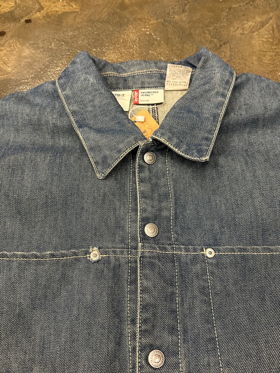 Levis 리바이스 엔지니어드진 데님 자켓 XL 상품이미지4