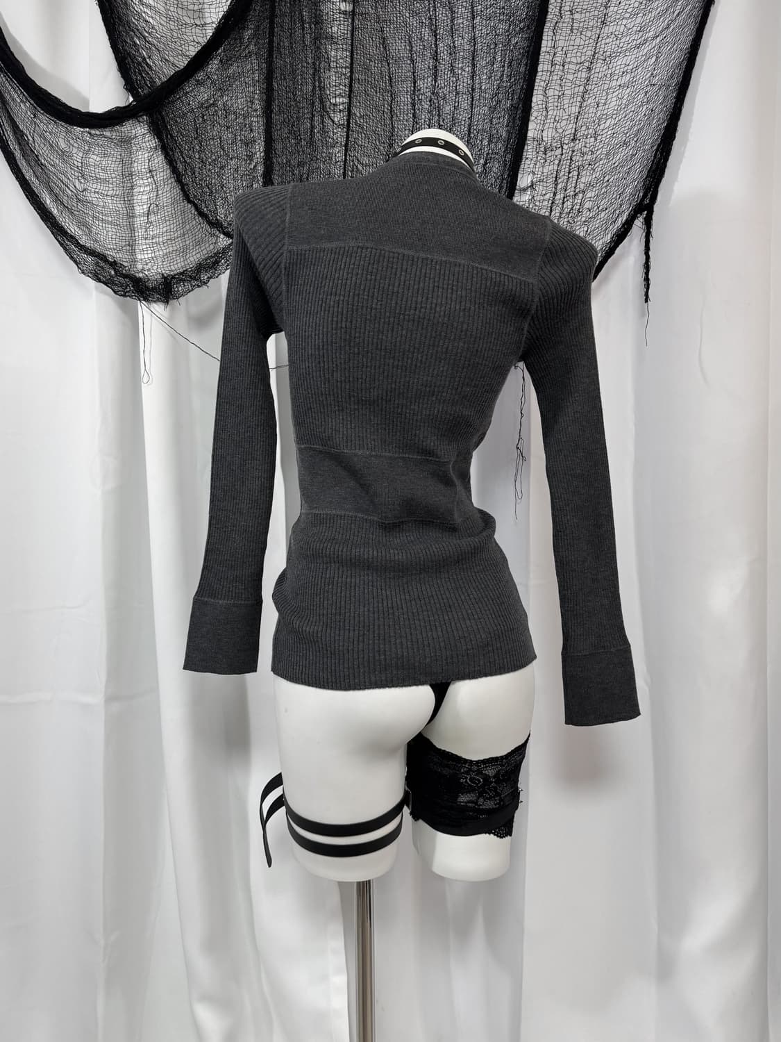 charcoal cardigan 상품이미지2