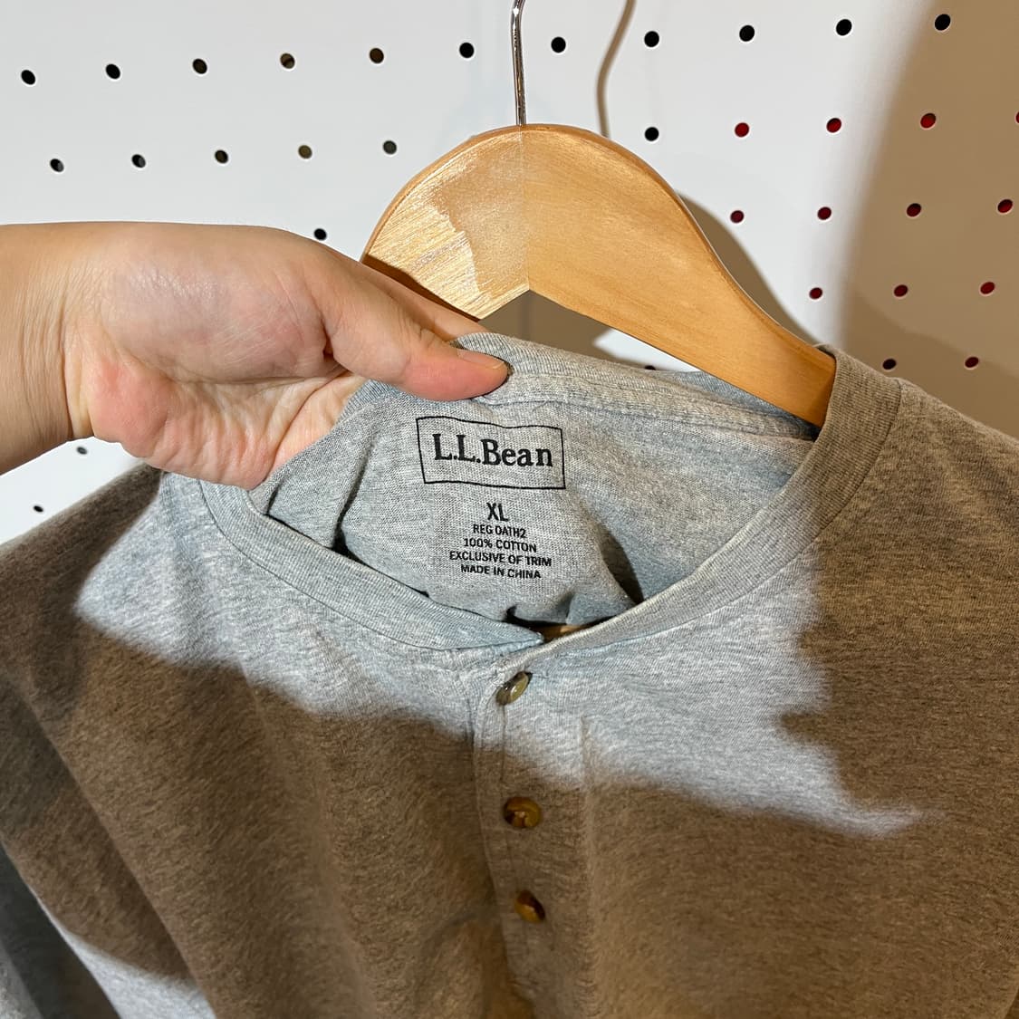 L.L.bean 엘엘빈 헨리넥 반팔 티셔츠 상품이미지3