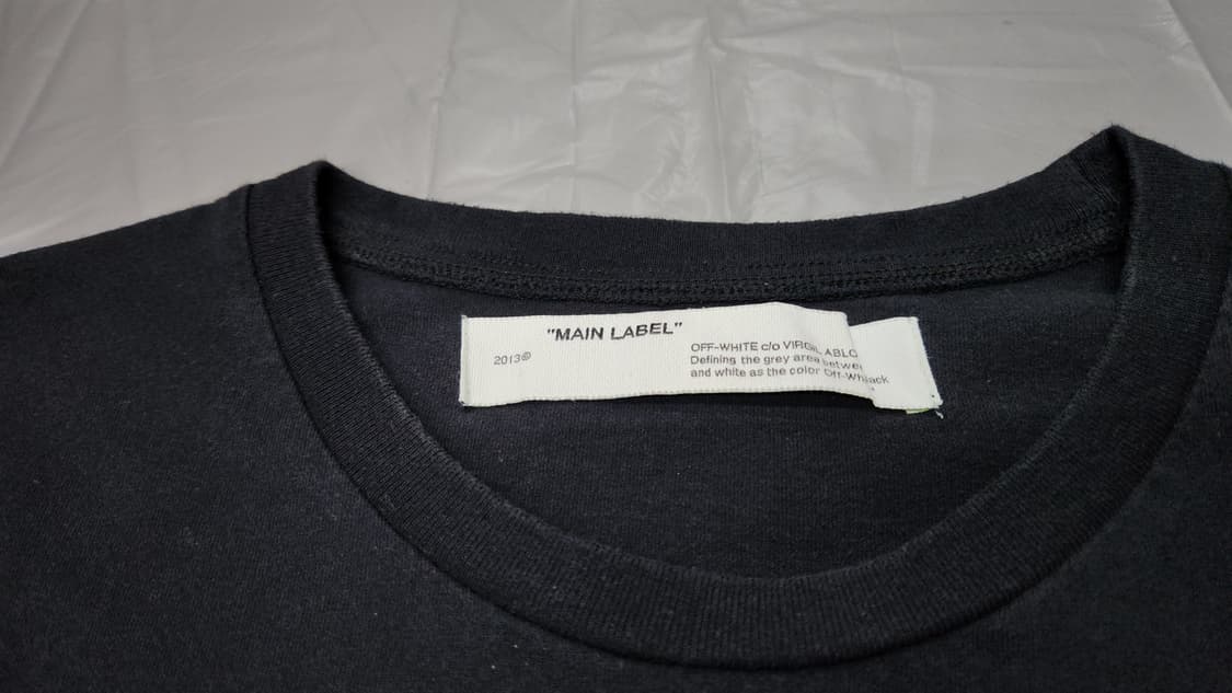 Off-White Men's Black Printing 반팔 티셔츠 XL 상품이미지4