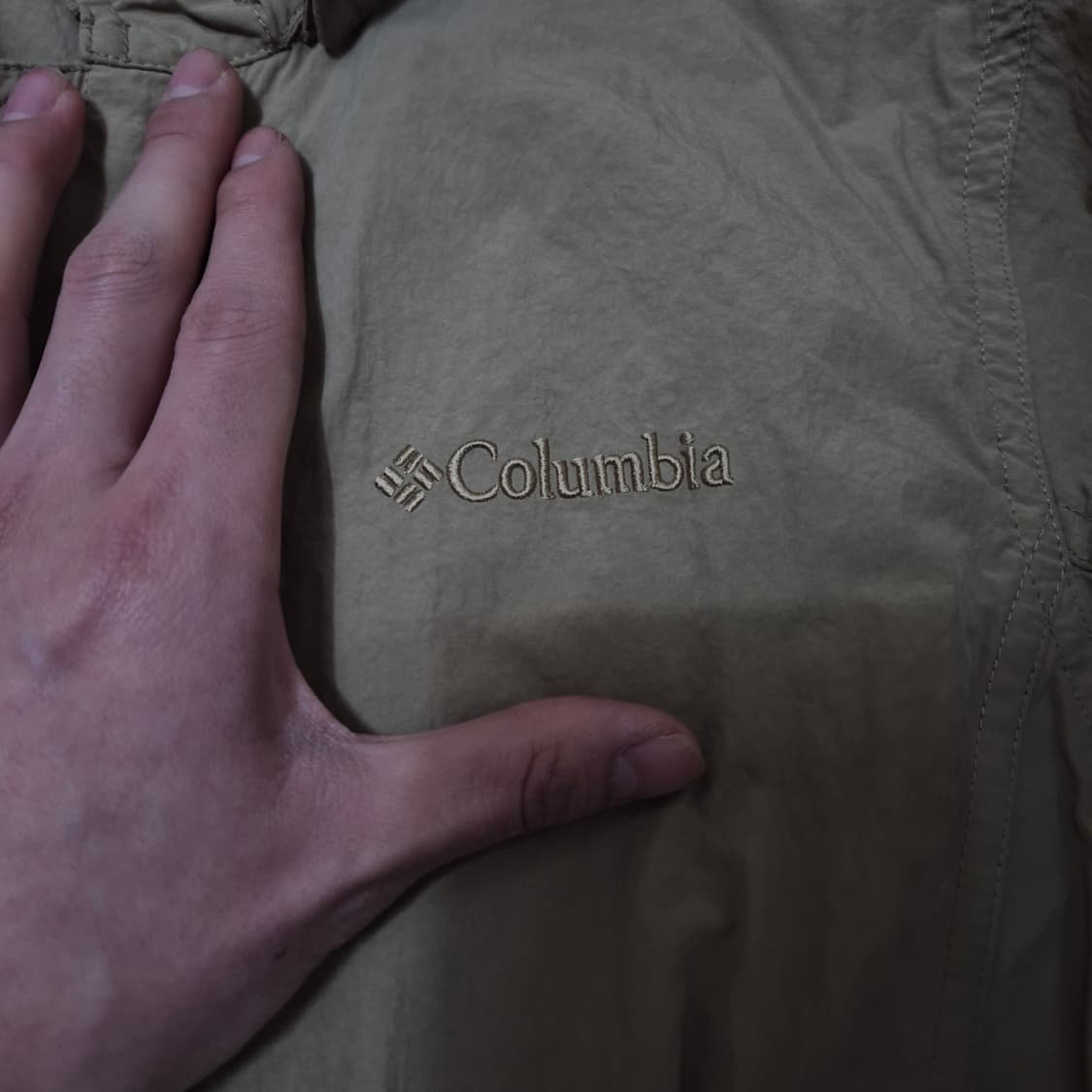 컬럼비아 옴니쉴드 야상 후드 바람막이 자켓 L(100) 상품이미지5