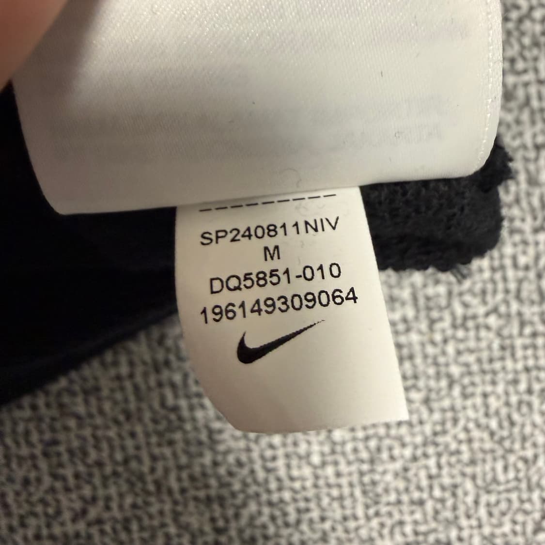 나이키 NSW 크롭 후드티 블랙 M 우먼스 상품이미지5