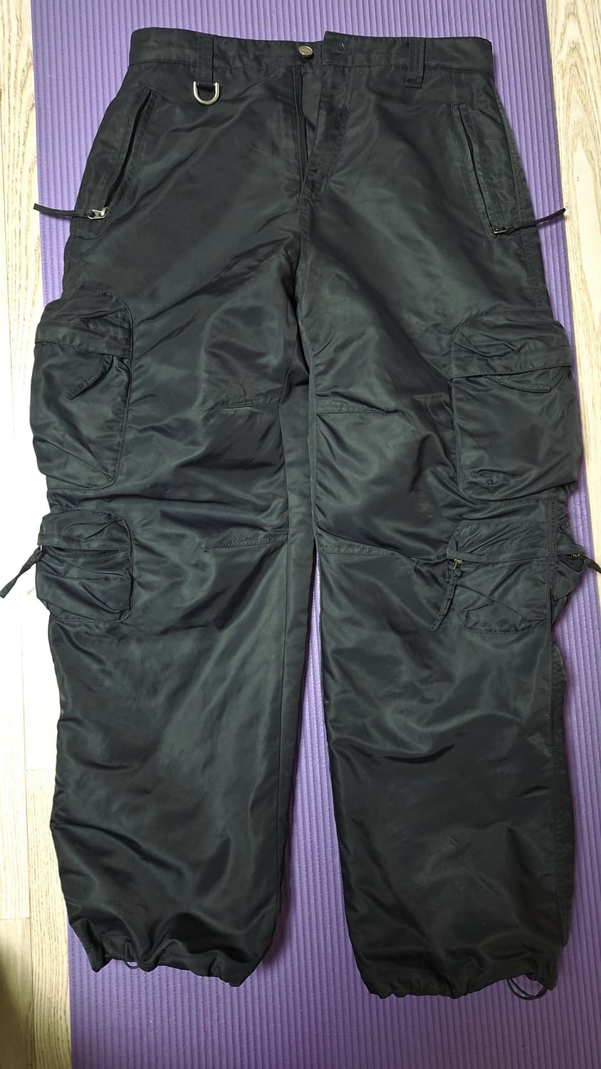 인사일런스 나일론 유틸리티 카고 팬츠 미드나잇 블루   상품이미지3