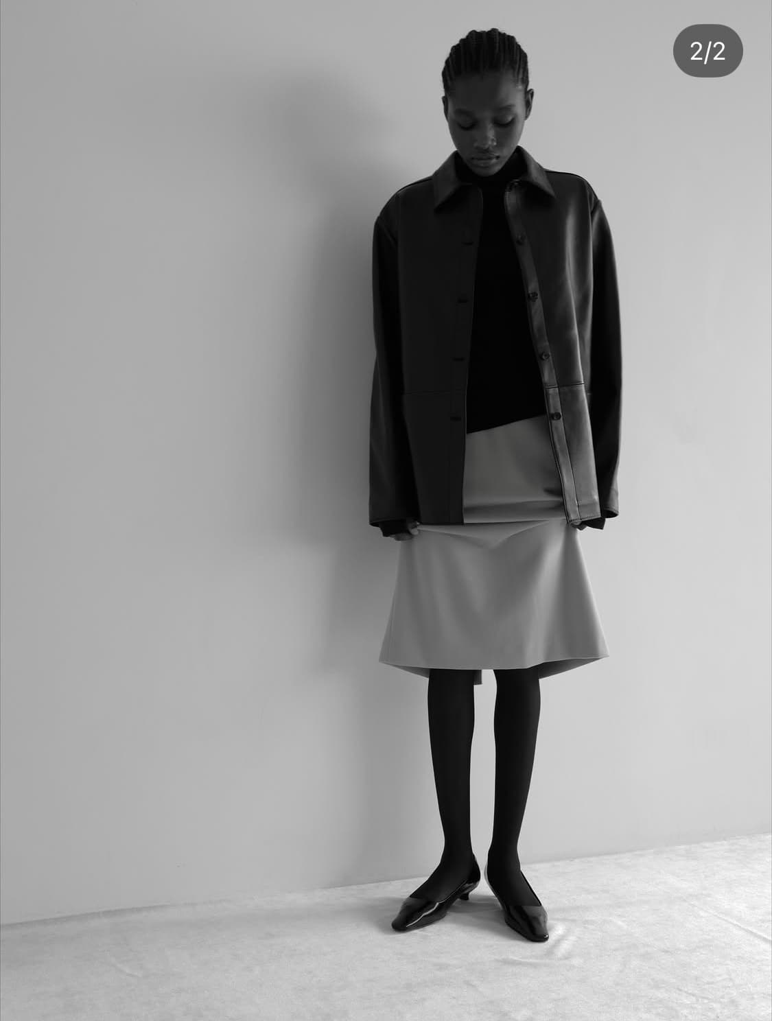 lfm 엘에프엠 capra leather jacket 상품이미지3