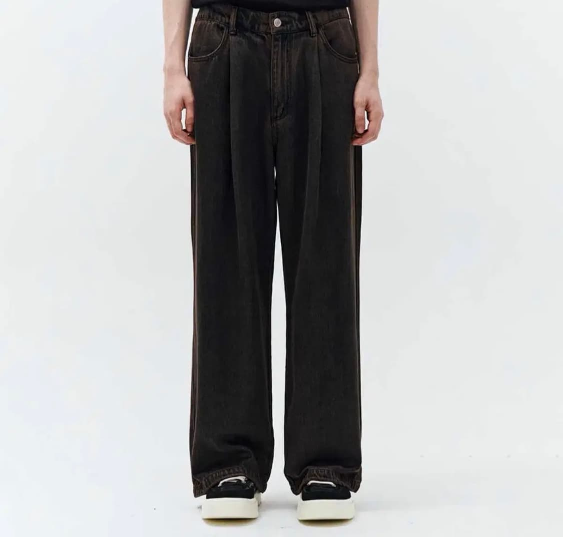 지오송지오 텐셀 데님 카키 32 size 상품이미지1