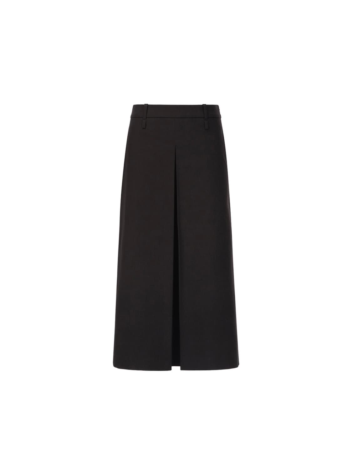 메종마레 Inverted Pleat Skirt Black  상품이미지5