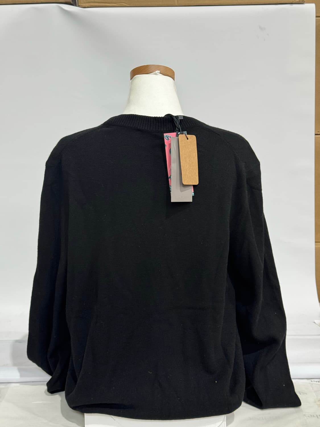 디올 케니샤프 캐시미어 니트 M 새상품 상품이미지5