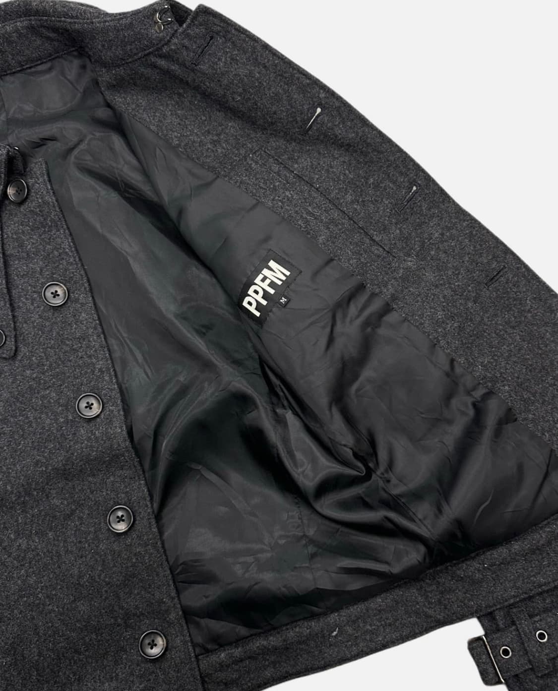 PPFM military charcoal wool jacket 상품이미지2