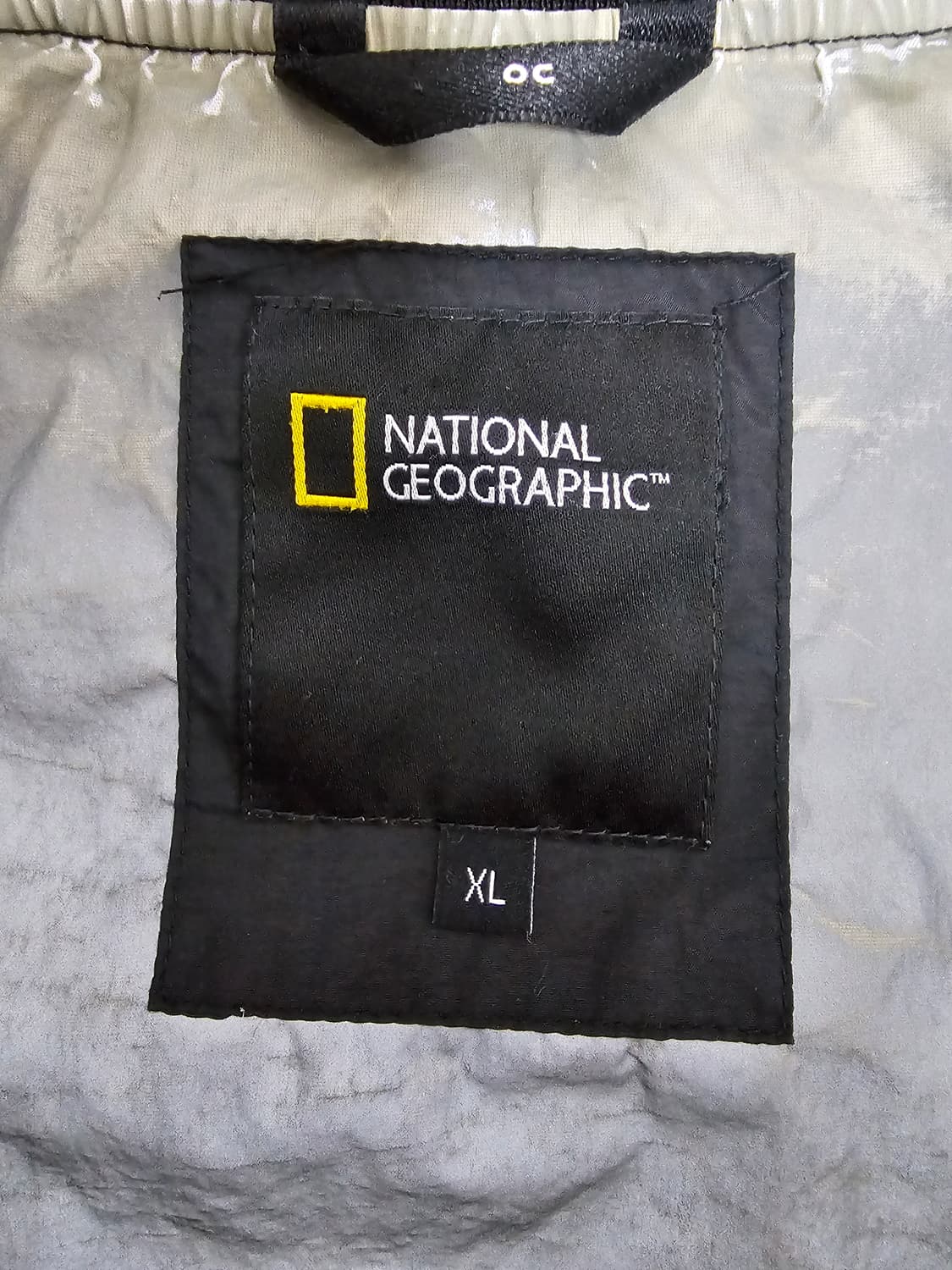 내셔널지오그래픽 블랙 바람막이 봄버자켓 XL 상품이미지4