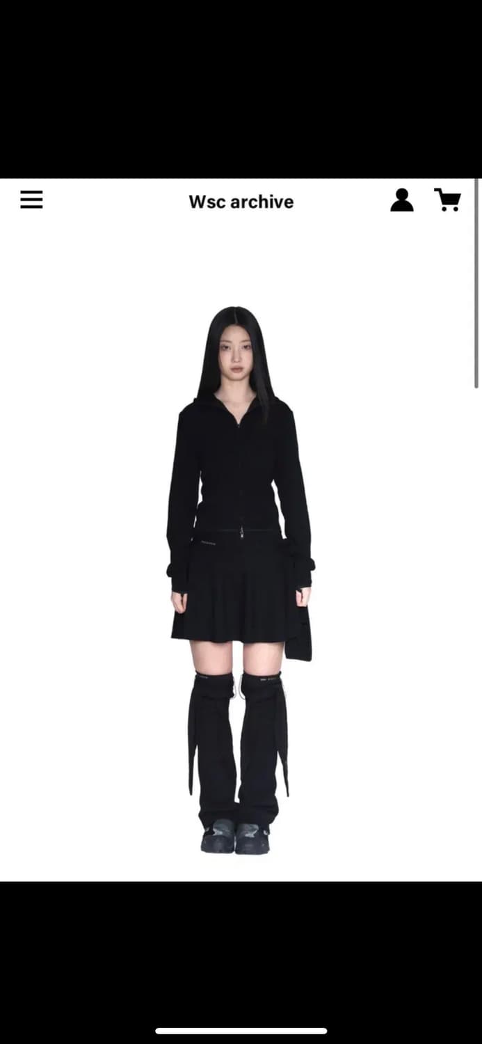 wsc 아카이브 Mesh jersey zip-up 001 상품이미지5