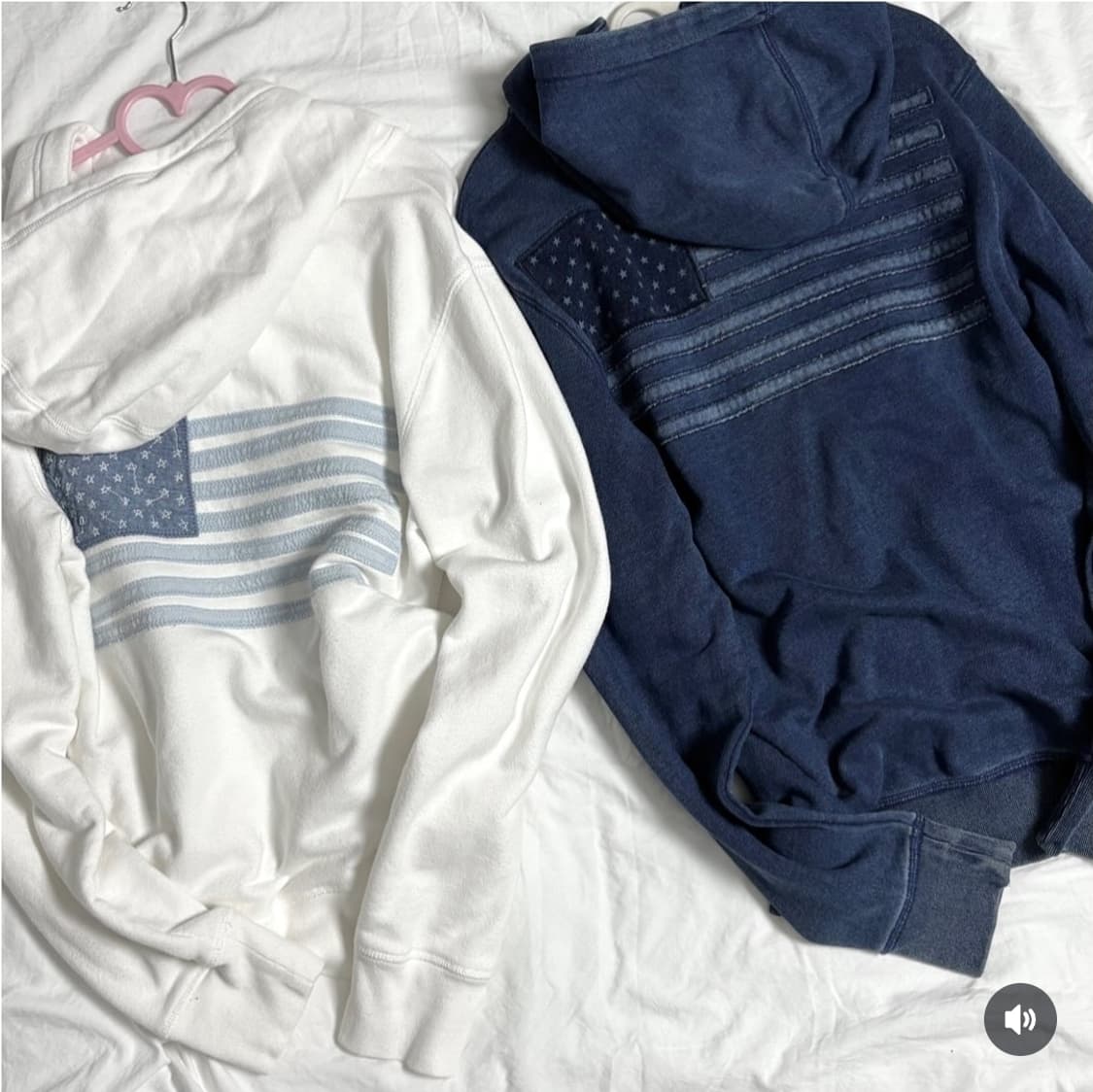 (판매) gap 갭 성조기 후드집업 후집 데님 상품이미지2