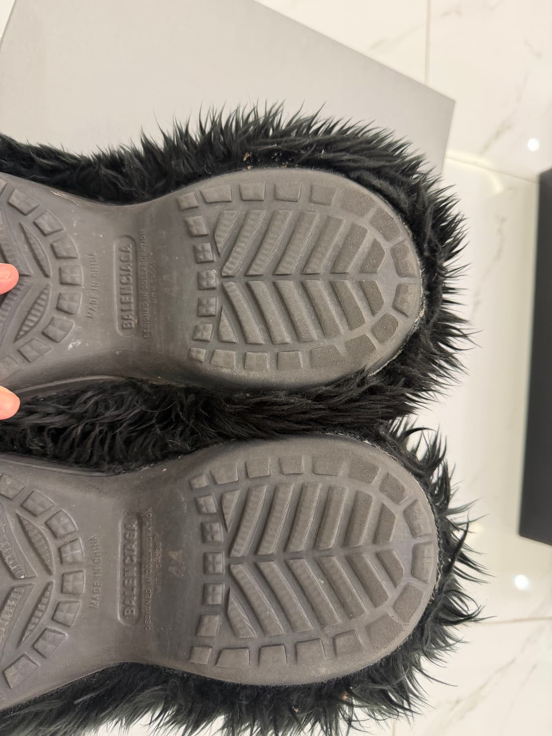 [43]발렌시아가 페이크퍼 크록스뮬 상품이미지8