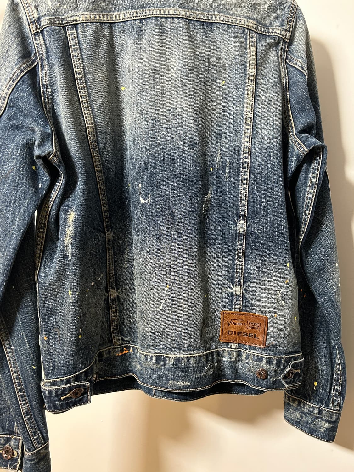Diesel Painted Denim Jacket 상품이미지6