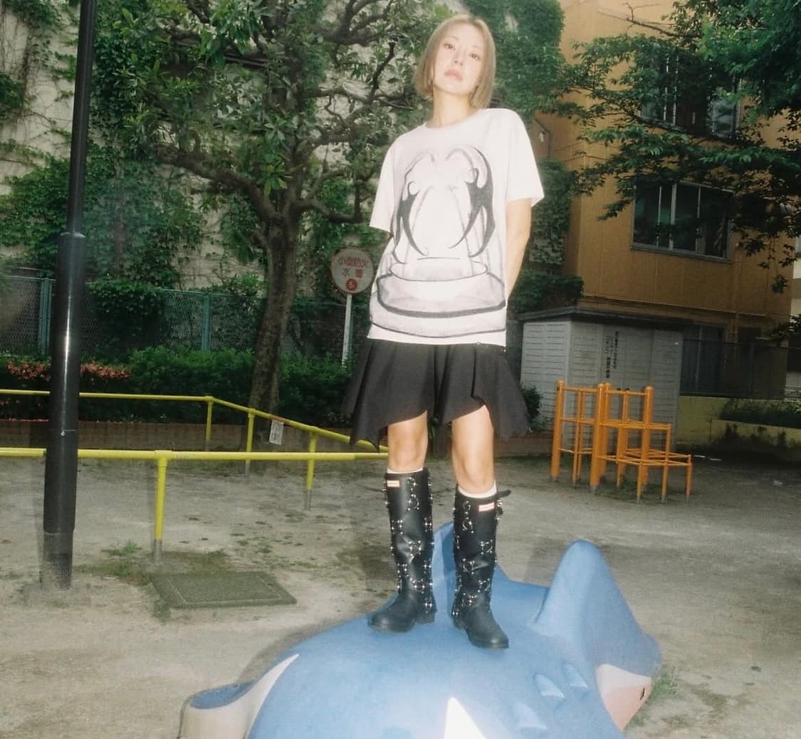 media82 스터드 스커트 상품이미지1