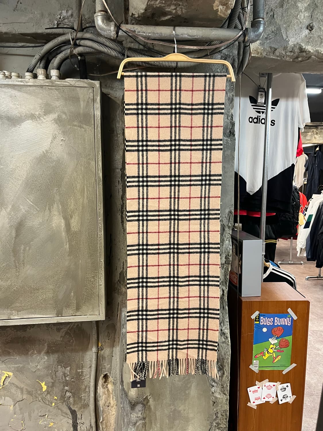 버버리 머플러 베이지 #csz1959 상품이미지4