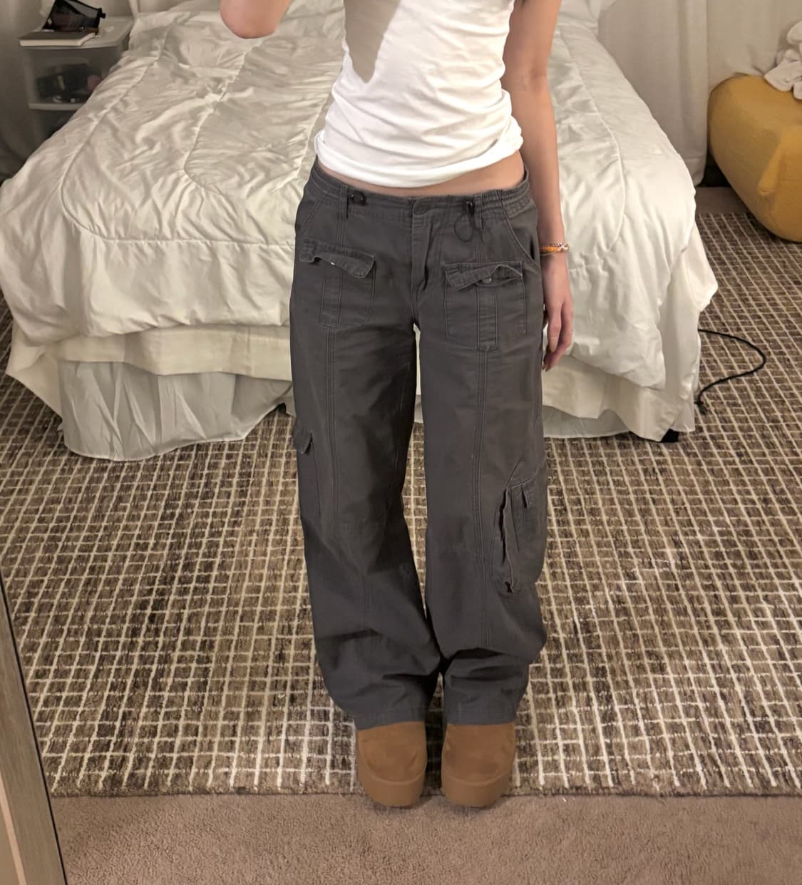 브랜디멜빌 킴 카고 팬츠 다크 그레이 상품이미지2