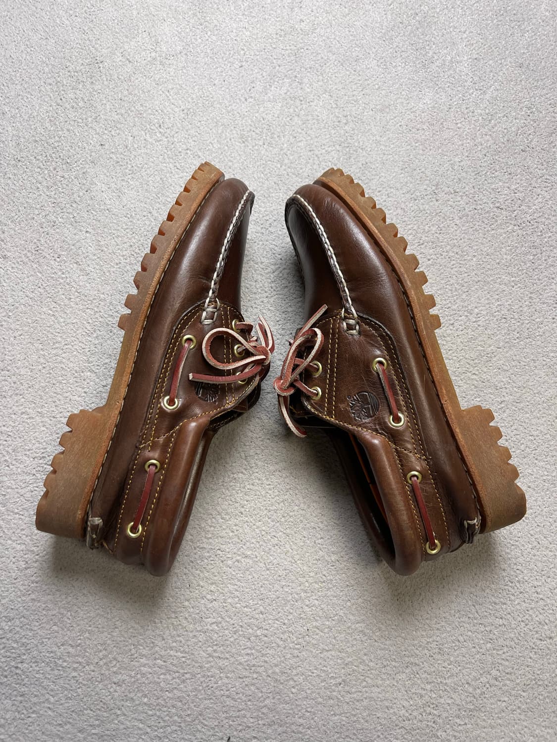 [265] 팀버랜드 3아이 보트슈즈 버건디-265-270 상품이미지4