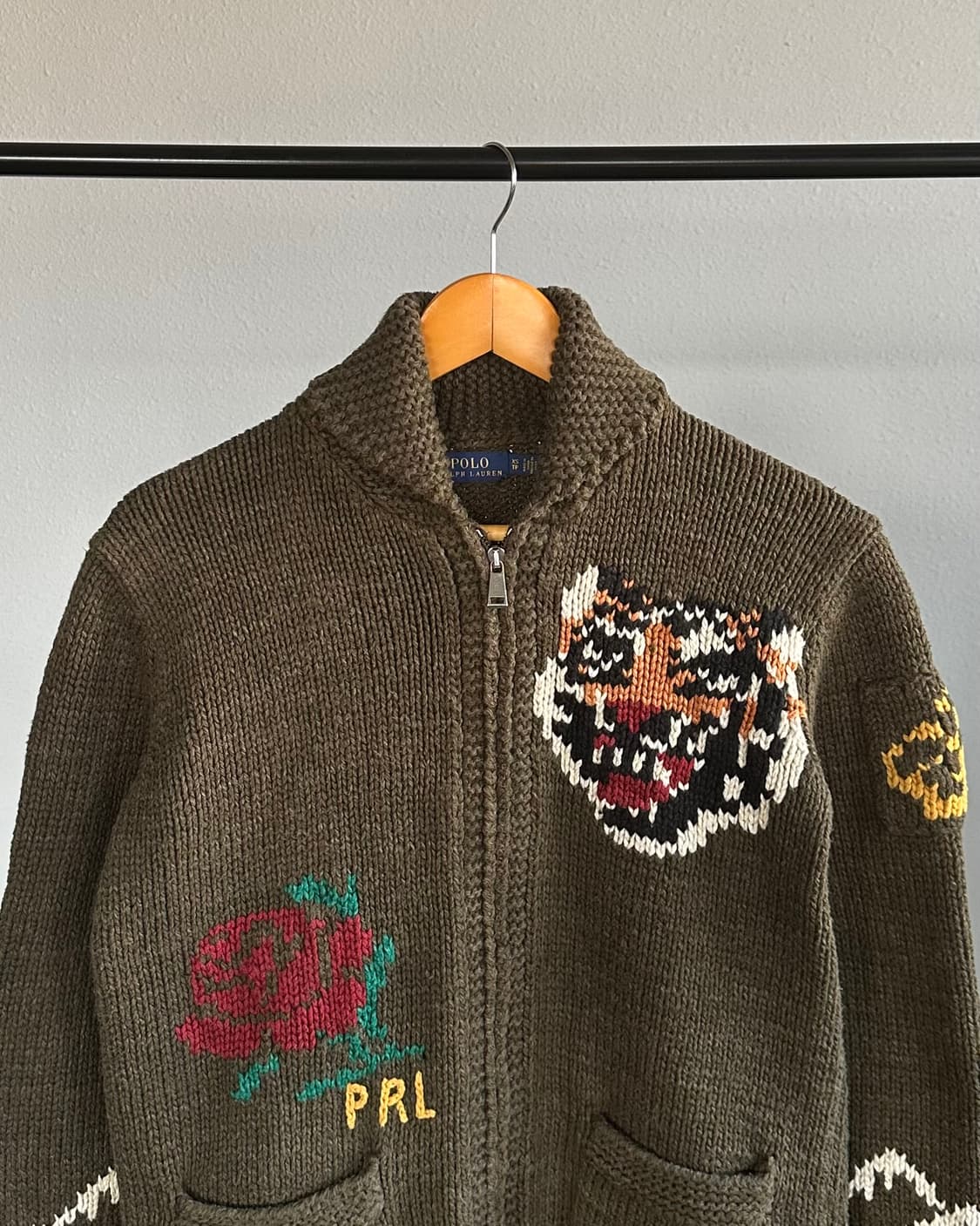 [XS]폴로 랄프로렌 타이거 코위찬 니트 가디건 상품이미지4