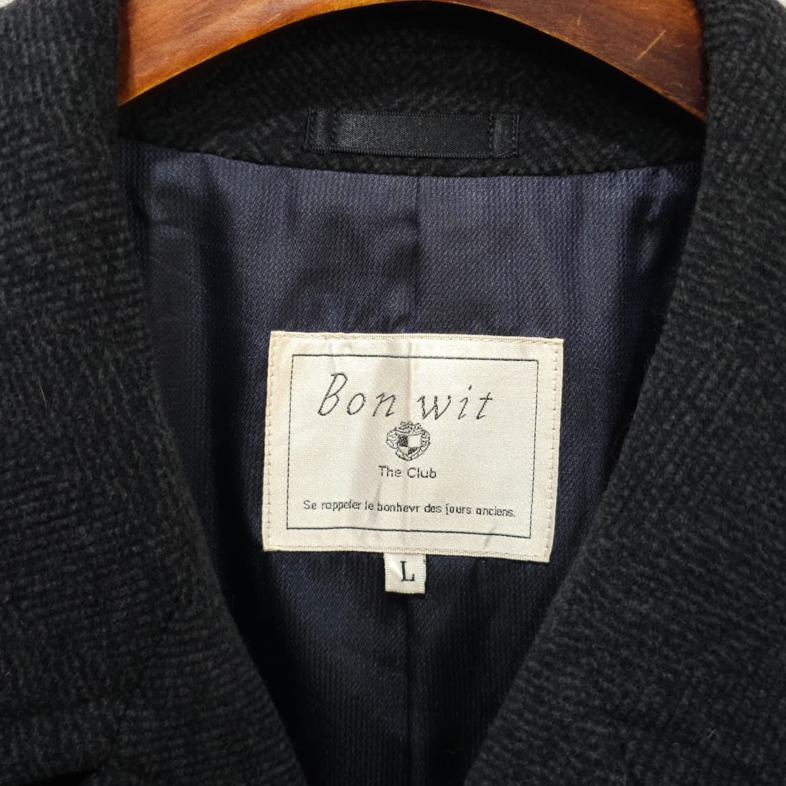 일본 90s Bon Wit 울코트- L 상품이미지9