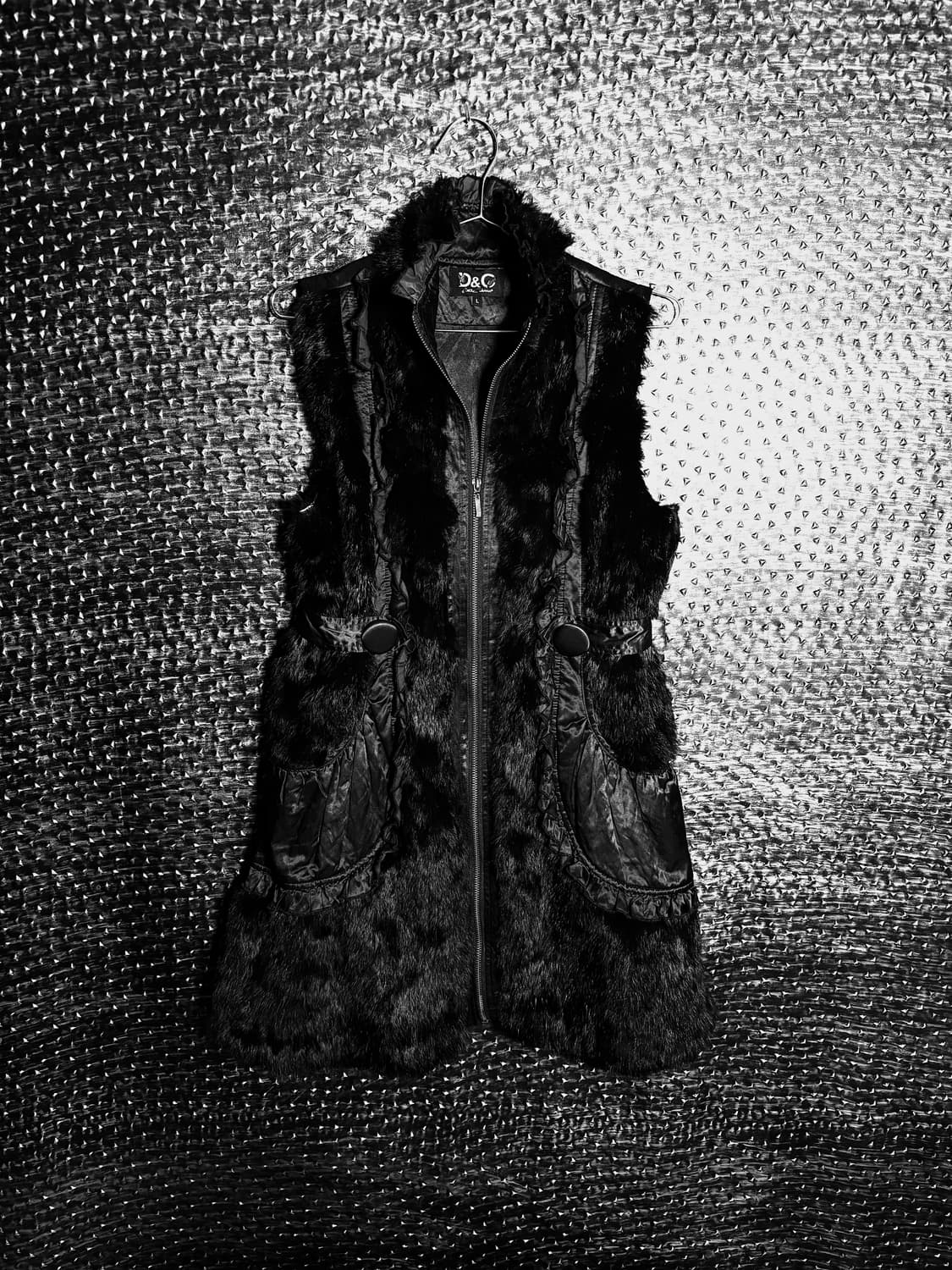 D&G 롱 퍼 베스트 상품이미지1