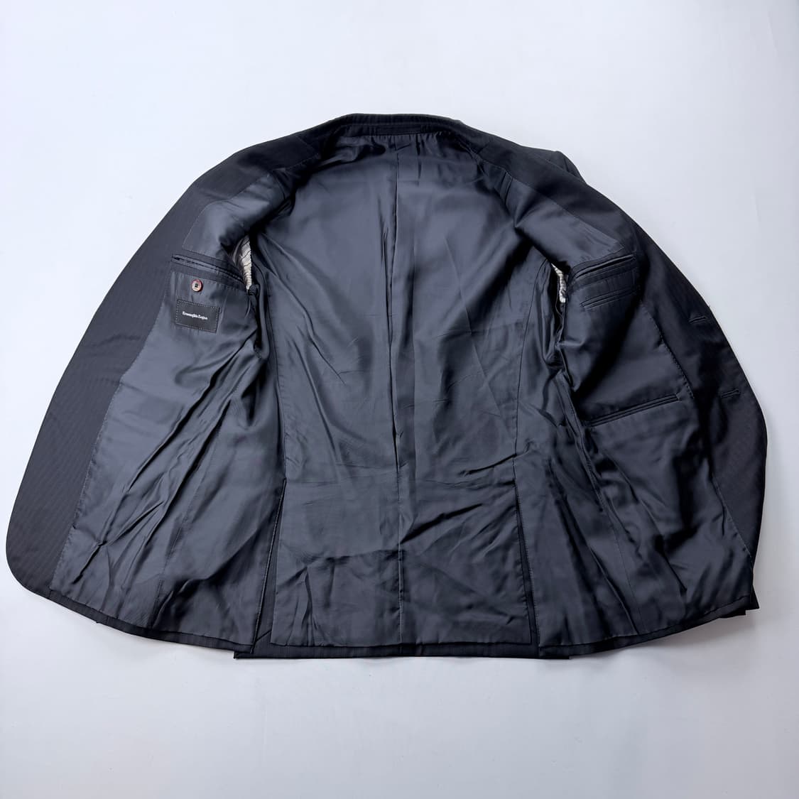 에르메네질도 제냐 마이크로소프트 스트라이프 울 블레이저 상품이미지3