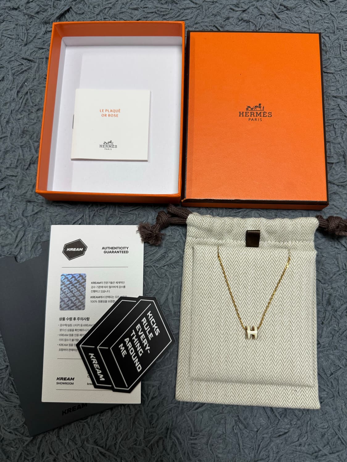 에르메스 미니 팝아슈 골드 하드웨어 & 블랑 상품이미지1