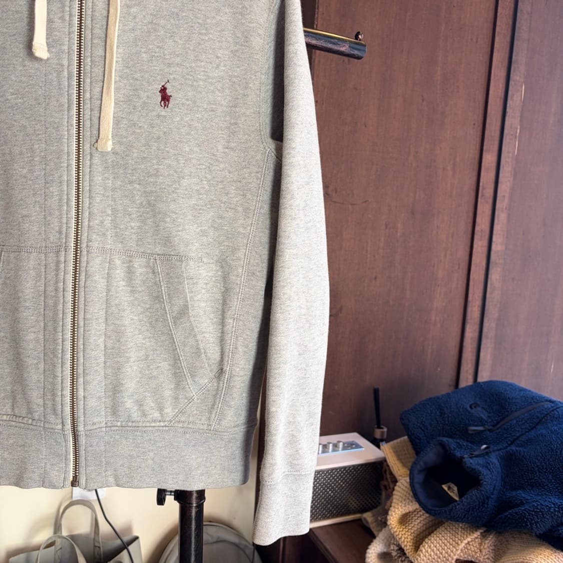 15475 - 폴로 랄프로렌 그레이 후드 집업 상품이미지4