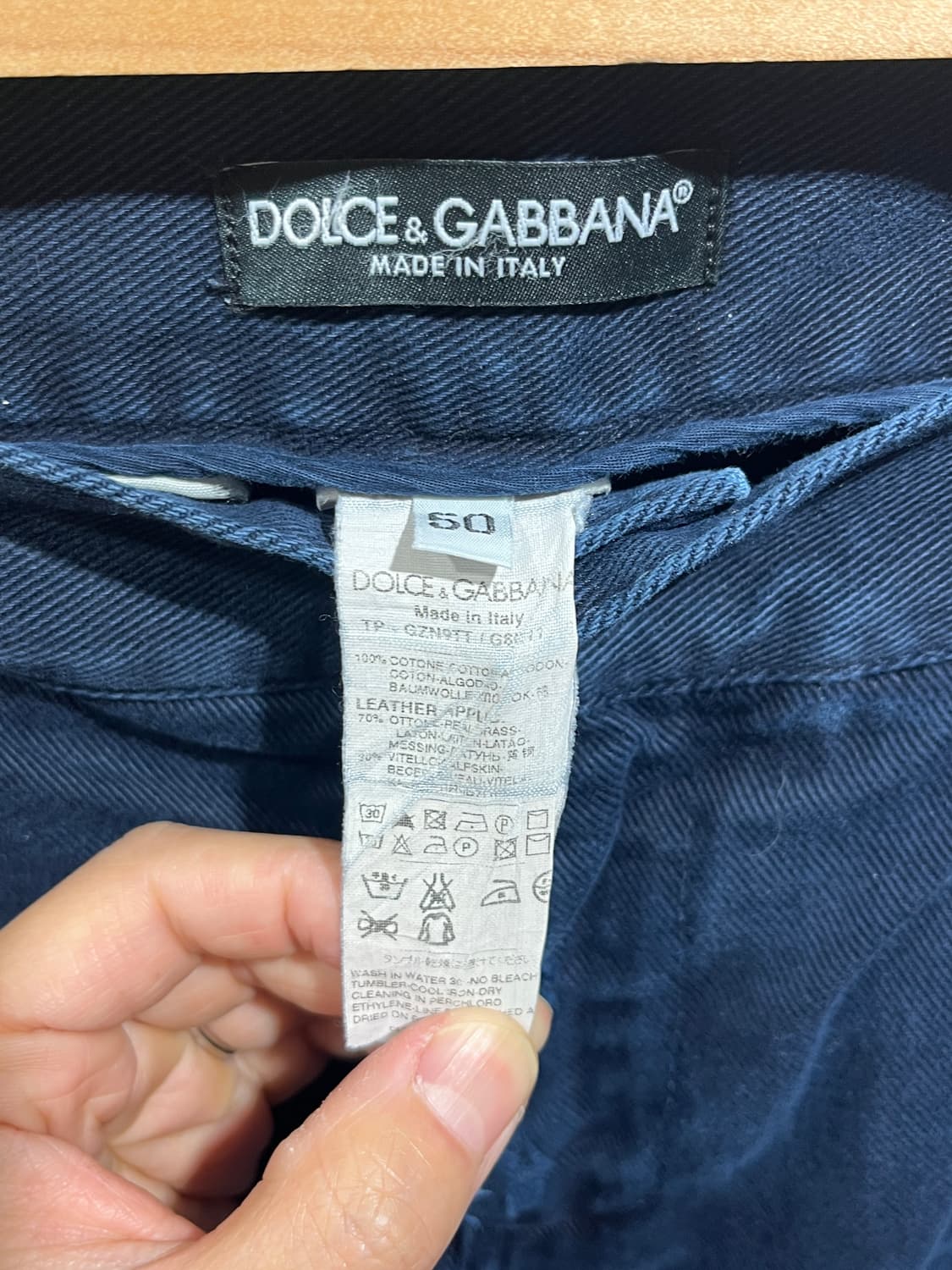 돌체앤 가바나 데미지 데님팬츠 상품이미지7