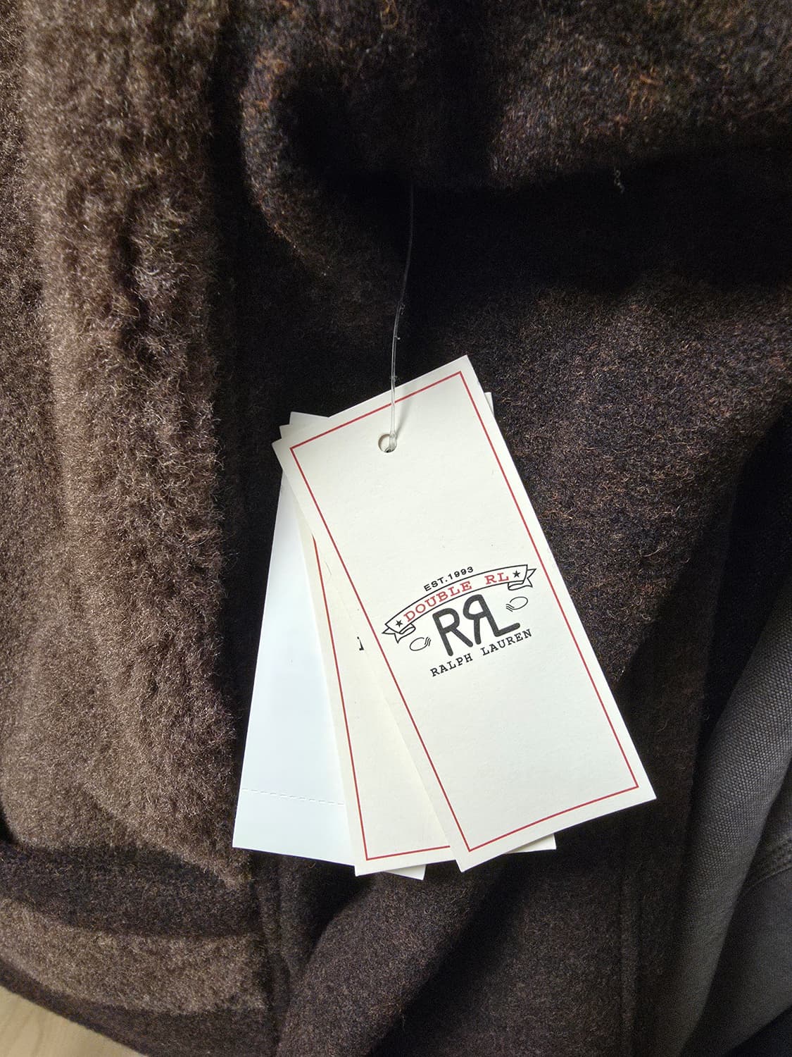 더블알엘 그리즐리 RRL 플리스 L 패널드 자가드 자켓 상품이미지4