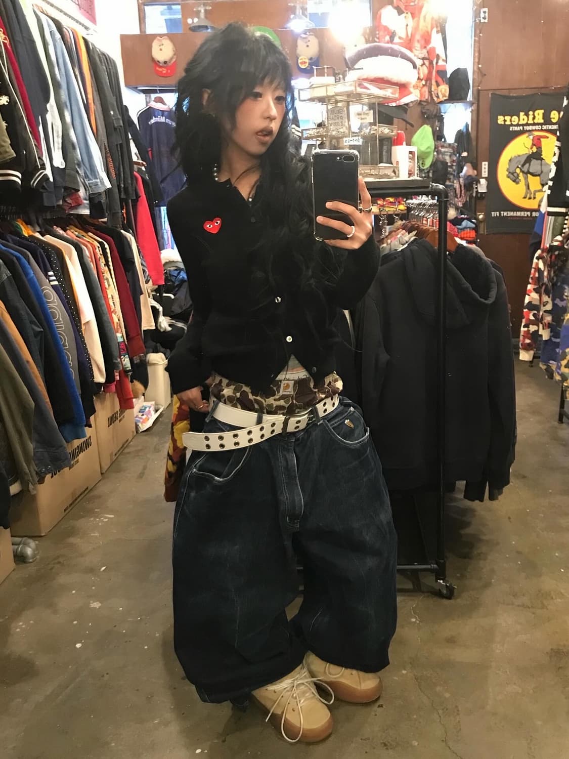 Comme des Garçons Red Patch Cardigan 상품이미지4