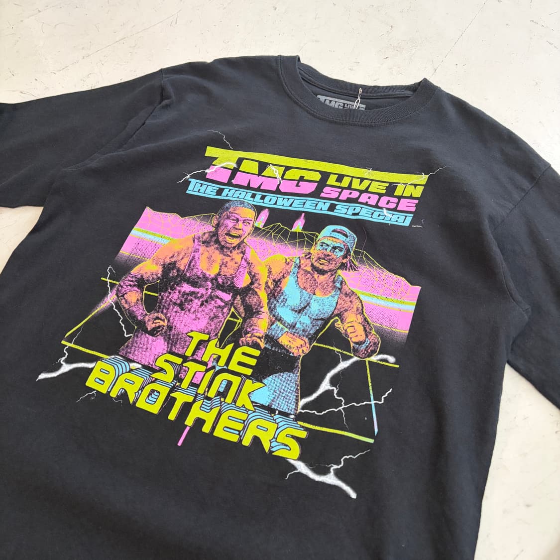 TMG WWE 할로윈 스페셜 스팅브라더스 롱슬리브 M 상품이미지4