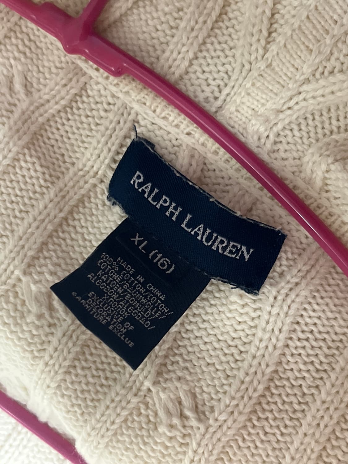 폴로 니트 후드집업(키즈추정)) 상품이미지5