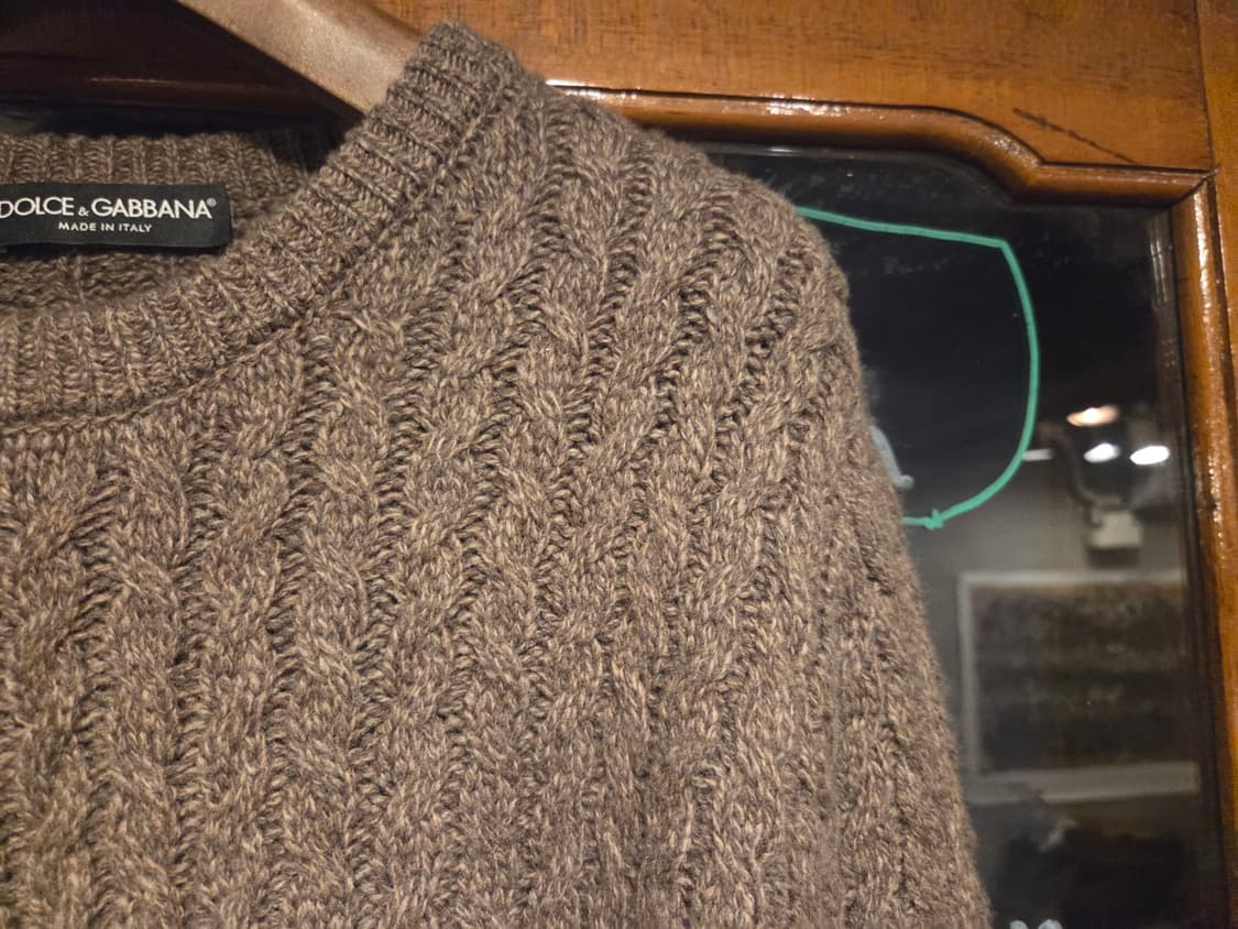 돌체앤가바나 케이블니트  상품이미지5
