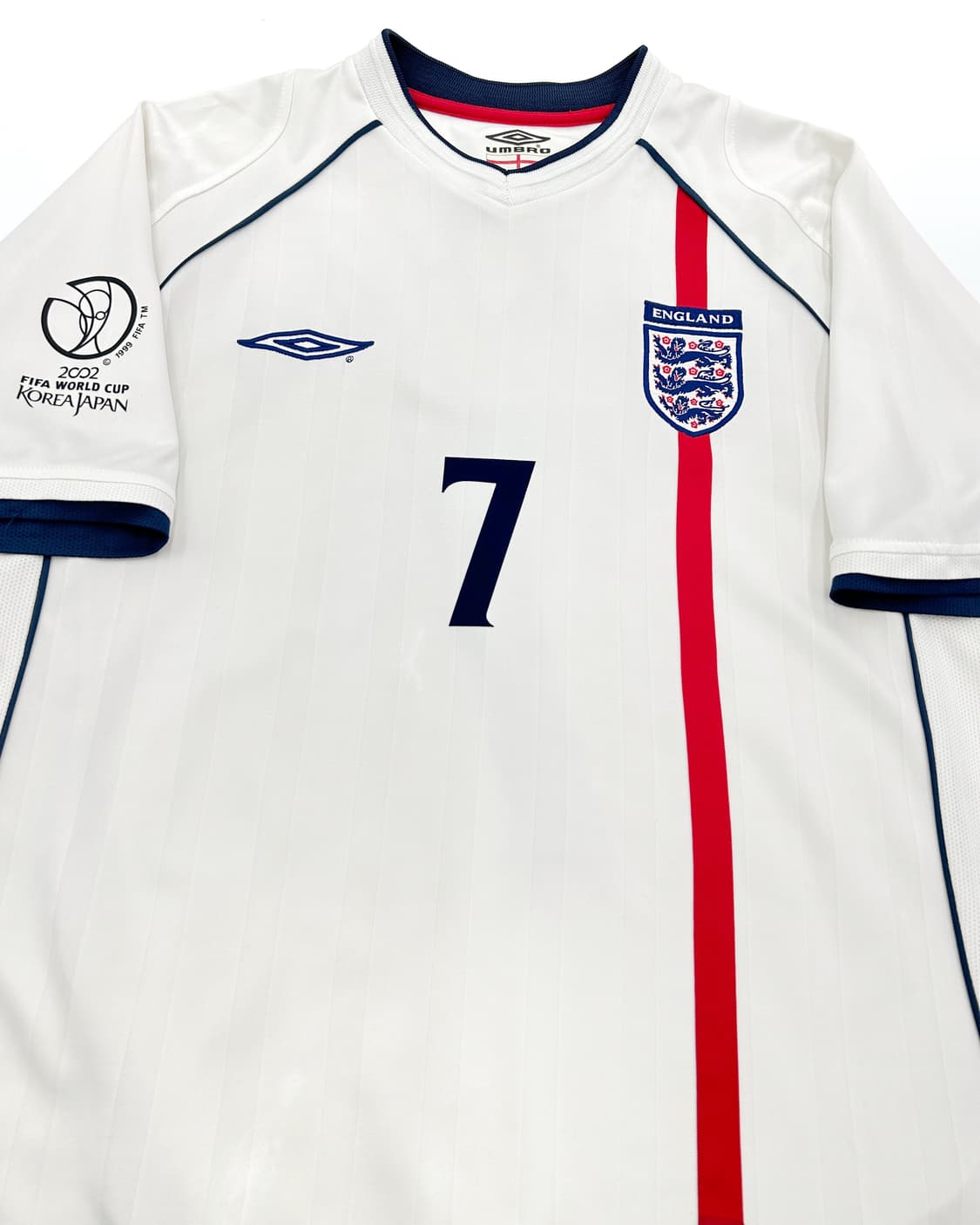 엄브로 01-03 잉글랜드 홈 2002 월드컵 킷 데이비드 베컴 상품이미지5