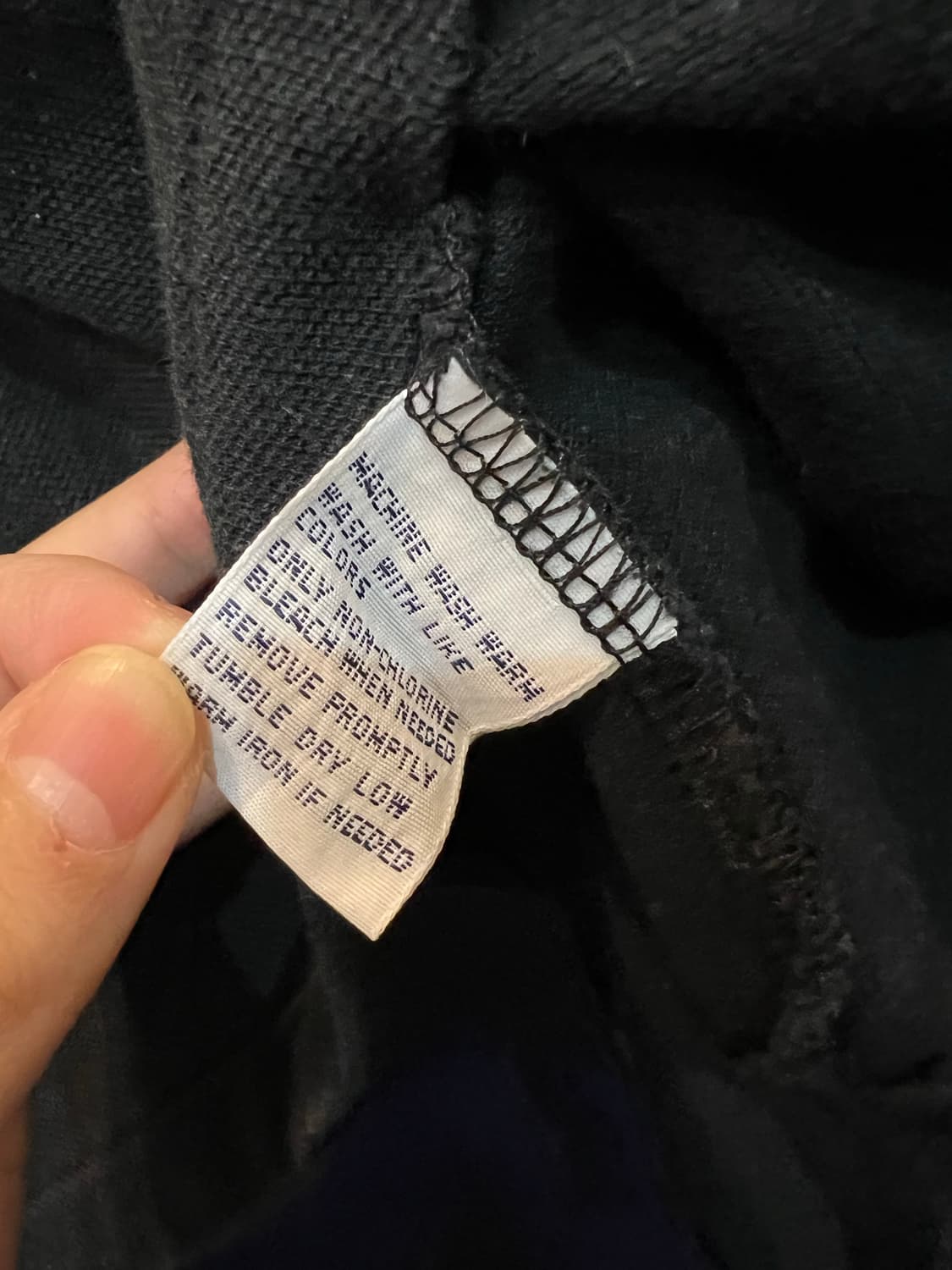 폴로 랄프로렌 시그니처 블랙 빅포니 반팔 카라티 상품이미지4