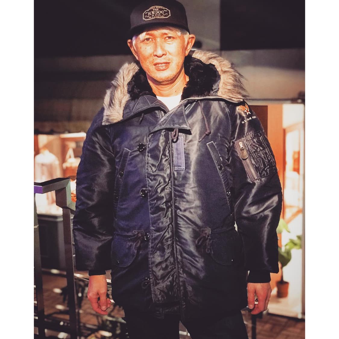 버즈릭슨 초기형 N-3A M사이즈 에어포스 블루 상품이미지2