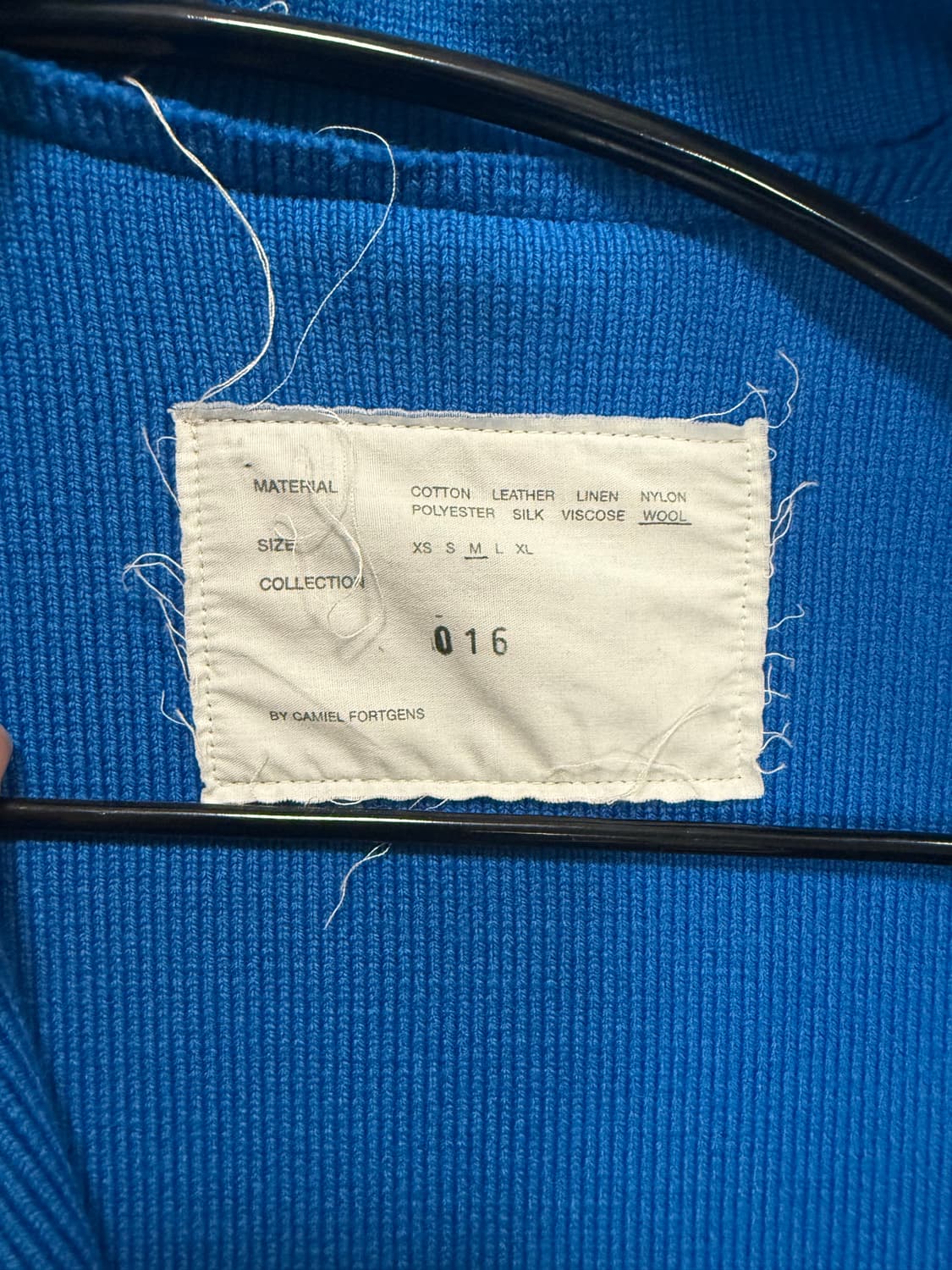 [M] 카미엘 포트젠스 rib zip up 집업 상품이미지2