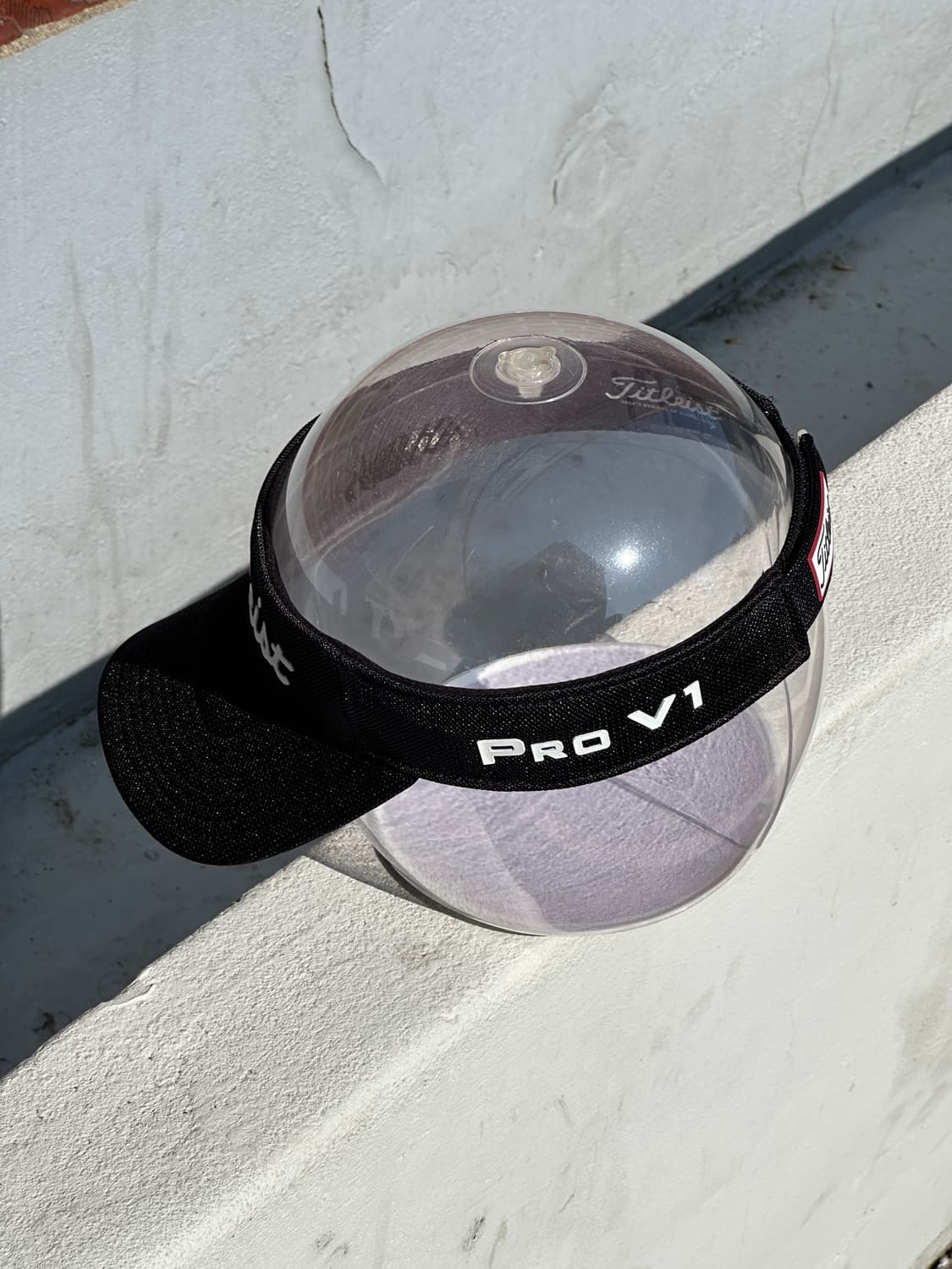 [F] 타이틀리스트 블랙 썬캡 썬바이저 모자 상품이미지3