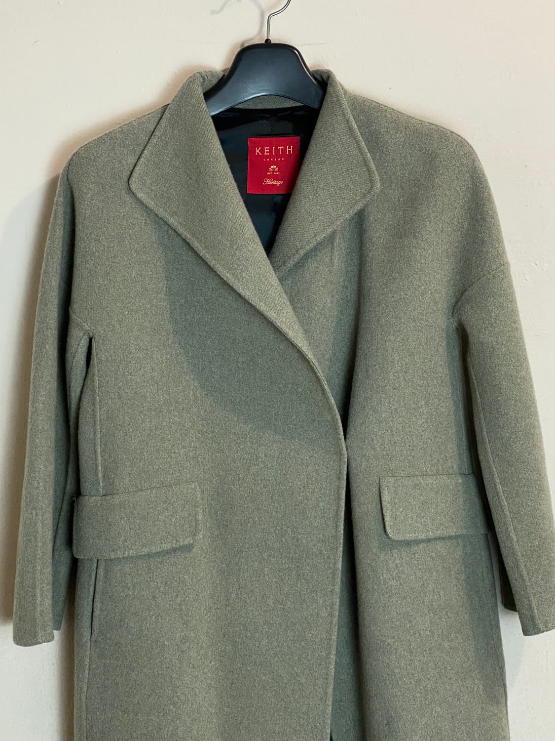 키이스 런던 울 블렌드 코트 상품이미지2