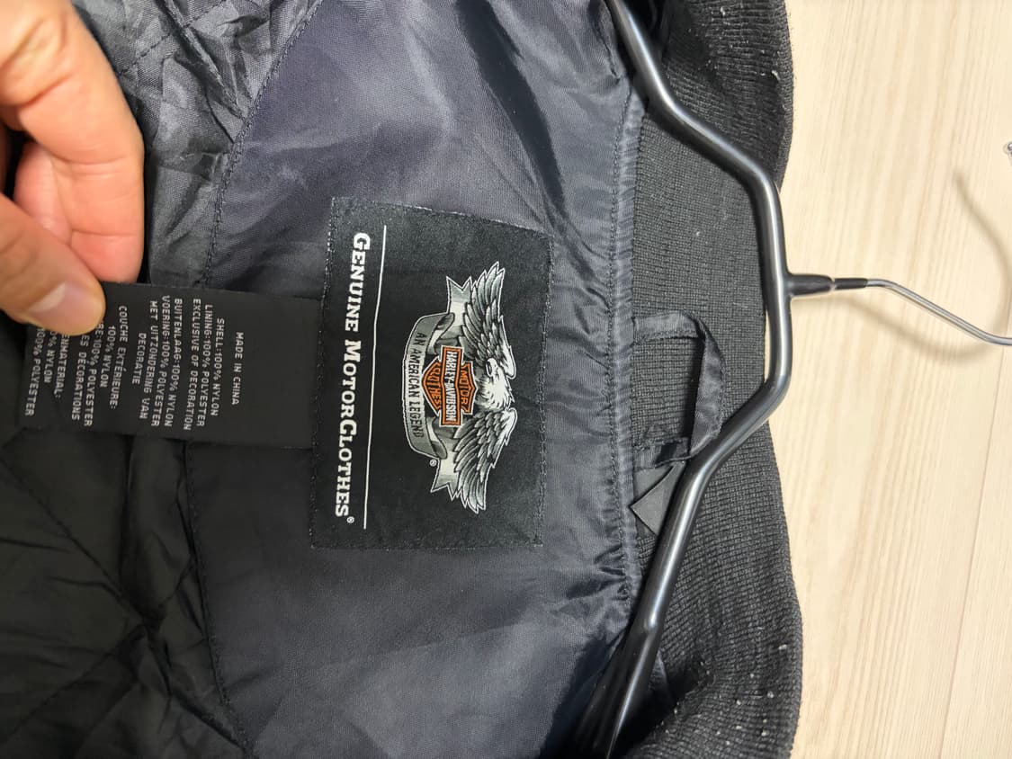 할리데이비슨 바시티 자켓 XXL 상품이미지3