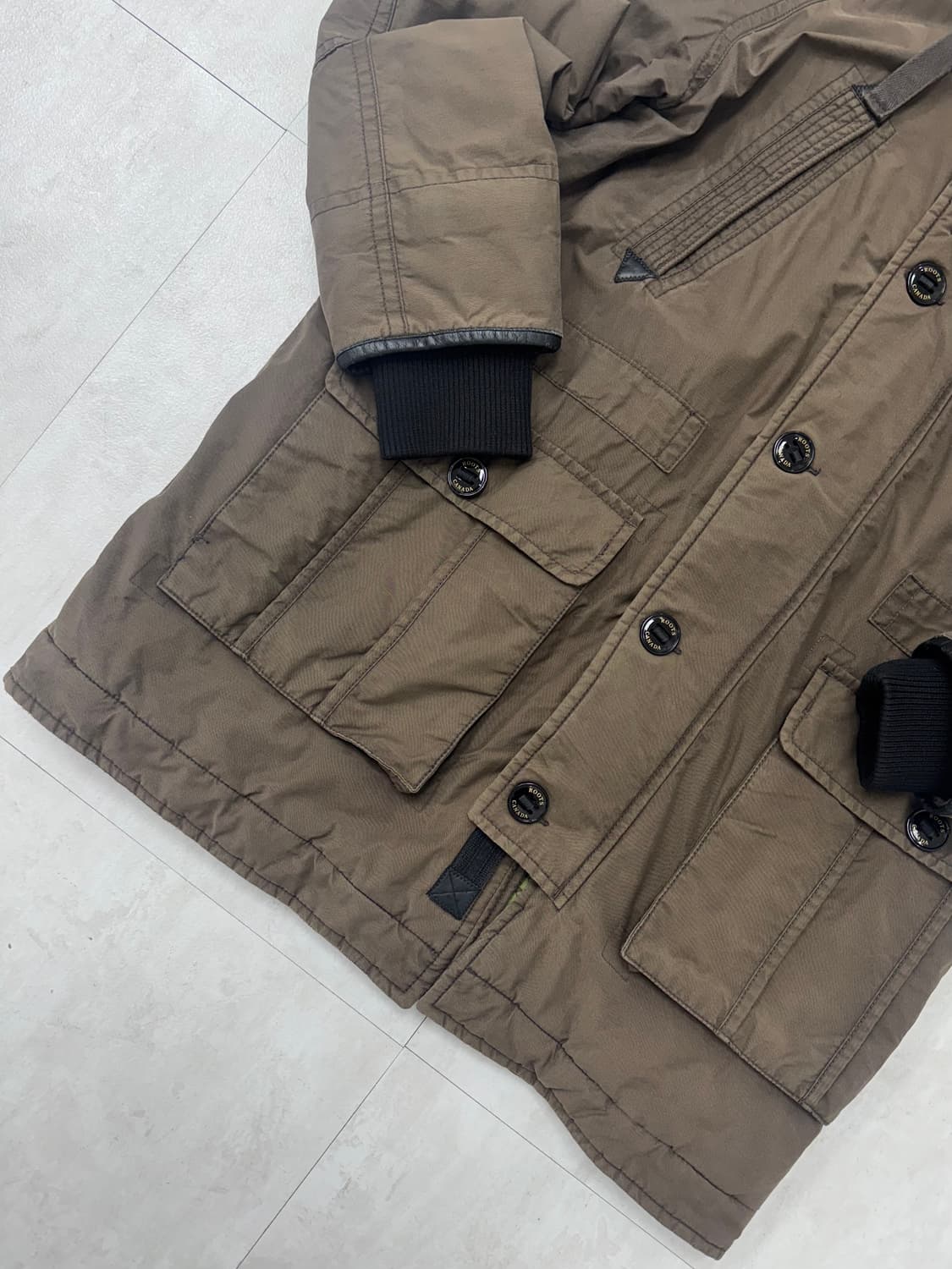 #vintage 루츠 퍼 야상 자켓 상품이미지3