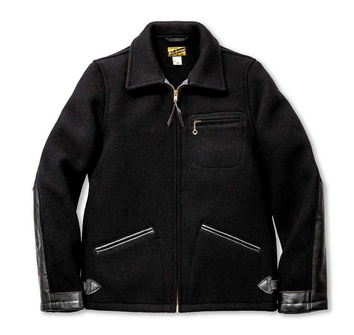 리얼맥코이 울 스포츠필드자켓(Navy, 38 size) 상품이미지1